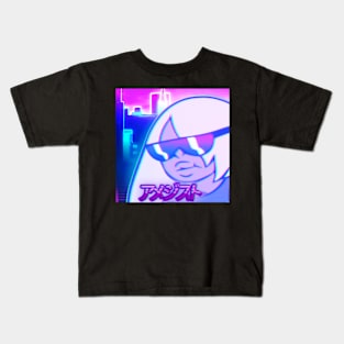 Steven Universe: Vaporwave Amethyst Kids T-Shirt